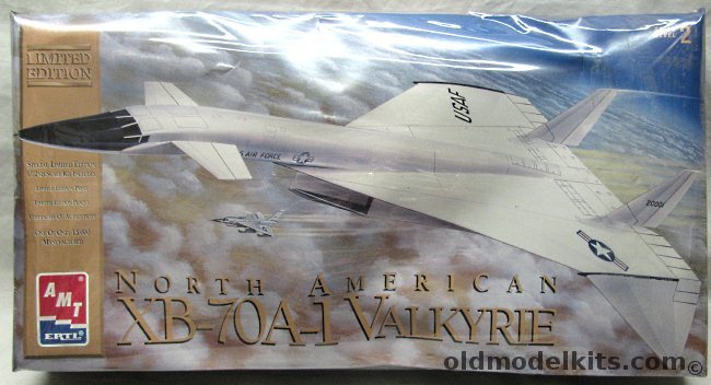 AMT 1/72 XB-70 A-1 Valkyrie Limited Edition - With Poster And Plaque - (B-70), 8908 plastic model kit